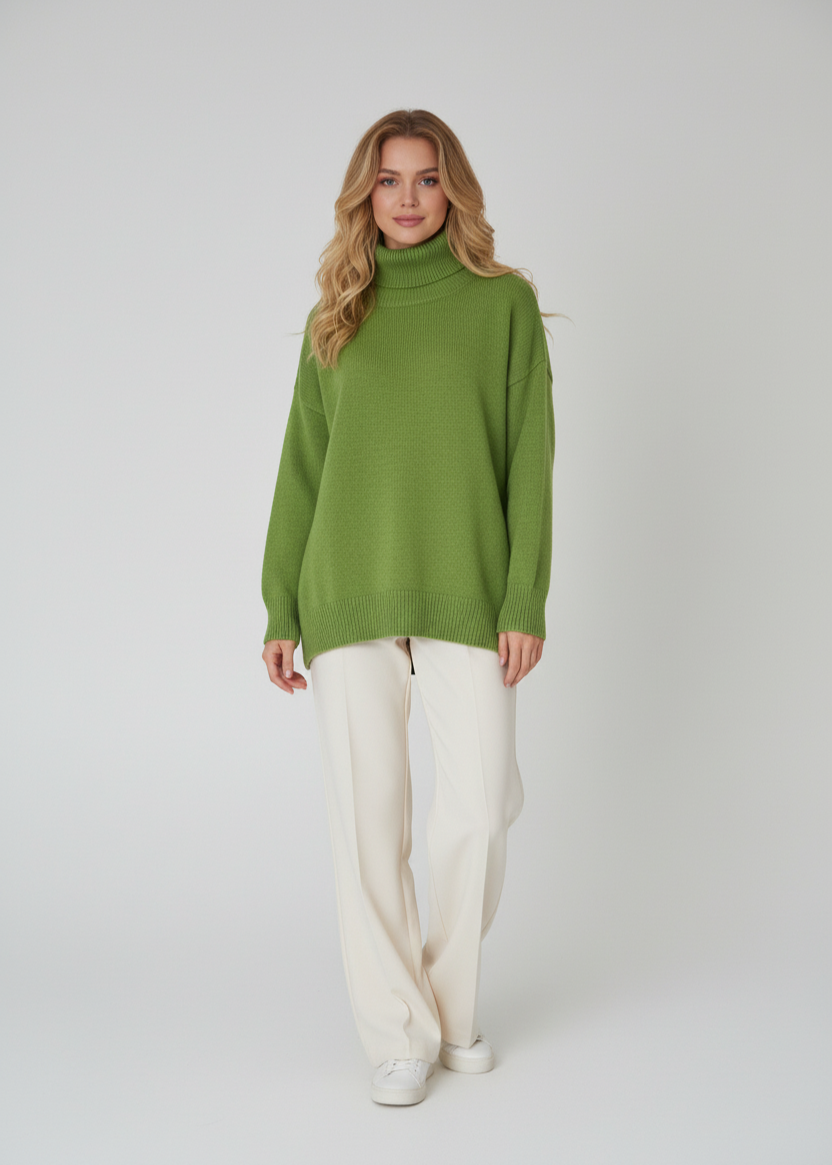 Loose Versatile Pullover Sweater - Comfy & Stylish