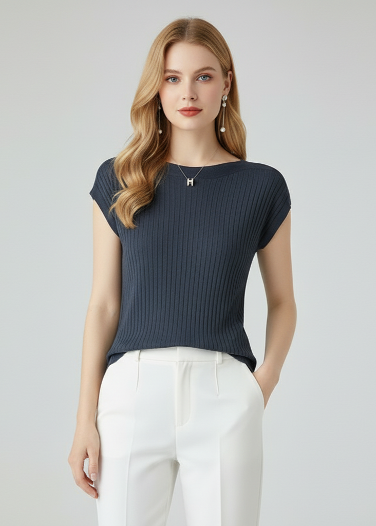 Women's Silk Knitted Sweater - Pure Natural Style