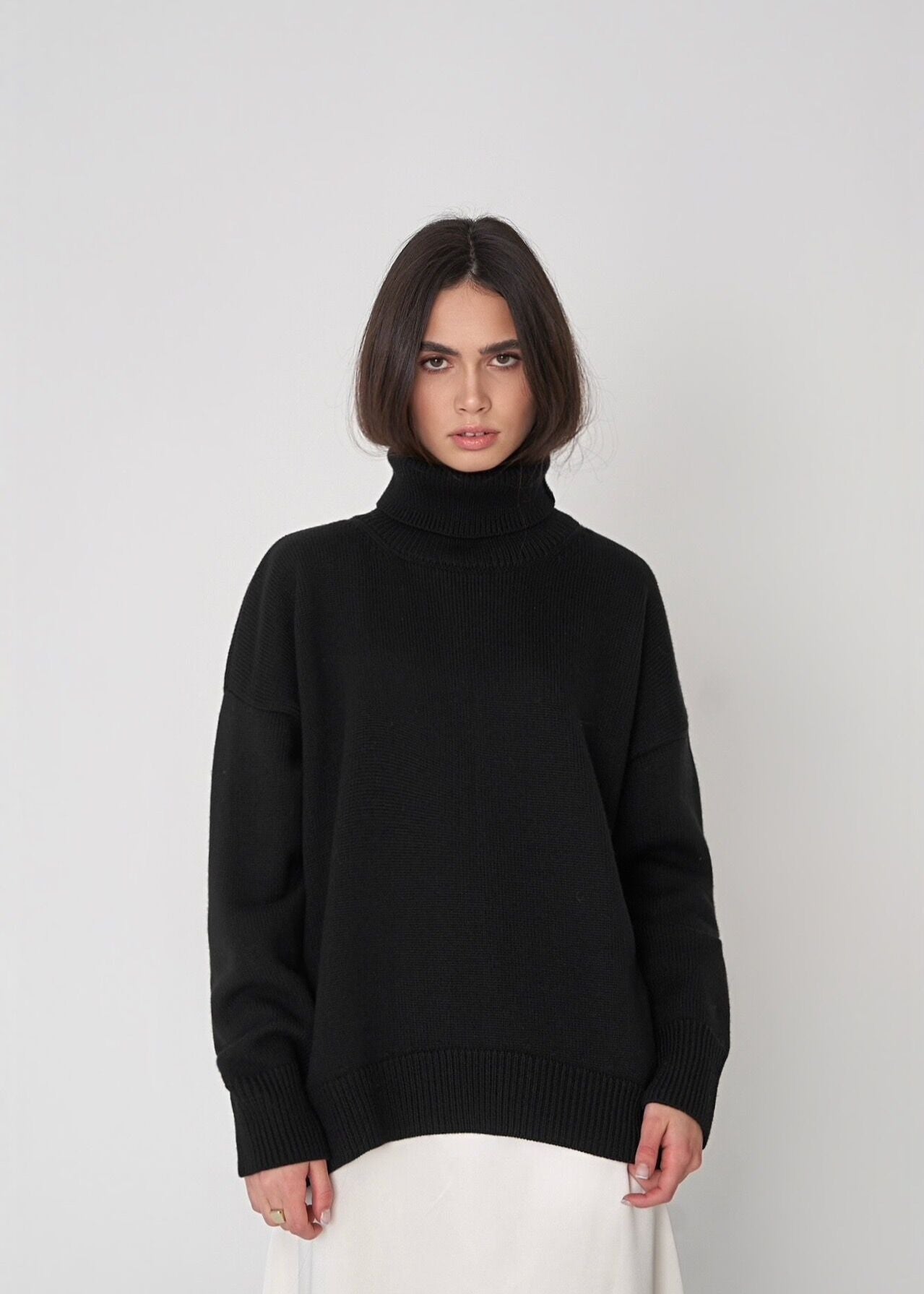 Loose Versatile Pullover Sweater - Comfy & Stylish