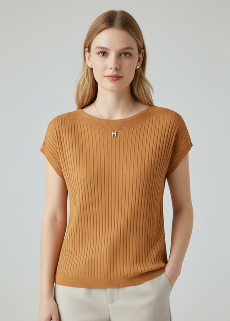 Women's Silk Knitted Sweater - Pure Natural Style